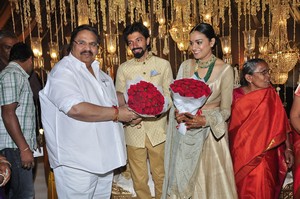 Aswini Dutt Daughter Priyanka Dutt Marriage Reception